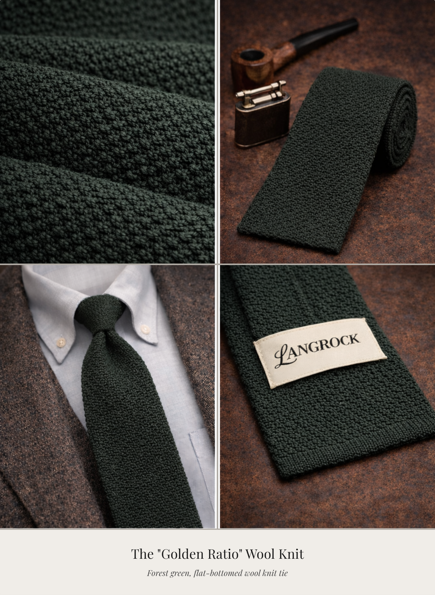 THE "GOLDEN RATIO" WOOL KNIT